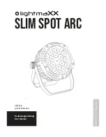 Lightmaxx Slim Spot ARC User Manual предпросмотр