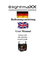 Предварительный просмотр 1 страницы Lightmaxx TRI-Star User Manual