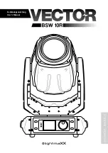 Предварительный просмотр 1 страницы Lightmaxx VECTOR BSW 10R MKII User Manual