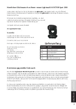 Предварительный просмотр 3 страницы Lightmaxx VECTOR Spot 200 User Manual