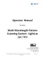 Preview for 2 page of Lightmed LightLas 532/670 Operator'S Manual