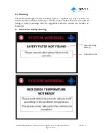 Preview for 107 page of Lightmed LightLas 532/670 Operator'S Manual