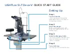 Preview for 2 page of Lightmed LIGHTLas SLT Deux-V Quick Start Manual