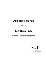 Предварительный просмотр 3 страницы Lightmed LightLink CXL Operator'S Manual