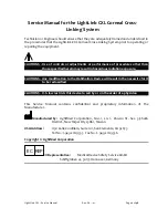 Preview for 3 page of Lightmed LightLink-CXL Service Manual