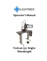 Предварительный просмотр 1 страницы Lightmed TruScan 532 Operator'S Manual