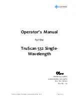 Предварительный просмотр 2 страницы Lightmed TruScan 532 Operator'S Manual