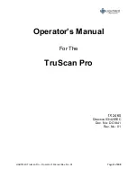 Предварительный просмотр 2 страницы Lightmed TruScan Pro Operator'S Manual