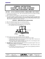 Preview for 11 page of LIGHTNIN XDQ Series Instructions Manual