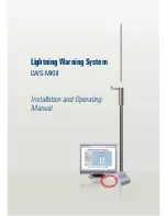 Предварительный просмотр 3 страницы Lightning Protection International Lightning Warning System MKIII Installation And Operating Manual