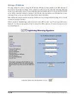 Preview for 30 page of Lightning Protection International Lightning Warning System MKIII Installation And Operating Manual