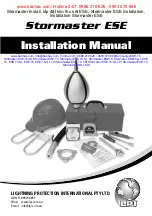 Предварительный просмотр 1 страницы Lightning Protection International Stormaster ESE Installation Manual