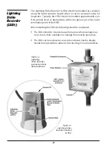 Предварительный просмотр 40 страницы Lightning Protection International Stormaster ESE Installation Manual