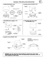 Preview for 2 page of Lightolier 1102T series Instructions For Maintenance Reference