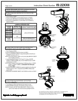 Preview for 2 page of Lightolier 22XX6 series Installation And Operating Instructions