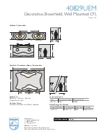 Предварительный просмотр 3 страницы Lightolier 40829UEM Specification