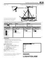 Предварительный просмотр 1 страницы Lightolier 4R28 Specification