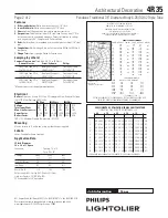 Preview for 2 page of Lightolier 4R35 Specification