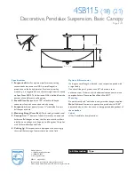 Предварительный просмотр 2 страницы Lightolier 4SB115 Specification