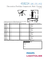 Lightolier 4SB224 Specification предпросмотр