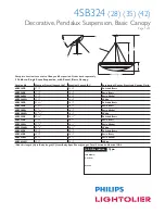 Lightolier 4SB324 Specification предпросмотр