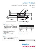 Preview for 2 page of Lightolier 6700MS38U Specification