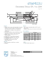 Предварительный просмотр 2 страницы Lightolier 6706MS22U Specification