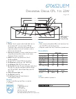 Preview for 2 page of Lightolier 6706S2UEM Specification