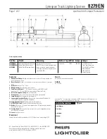 Preview for 1 page of Lightolier 8279EN Specification