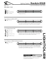 Предварительный просмотр 3 страницы Lightolier Baselyte-BSL20 Datasheet