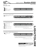 Preview for 6 page of Lightolier Baselyte-BSL22 Datasheet