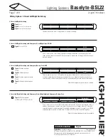 Preview for 7 page of Lightolier Baselyte-BSL22 Datasheet