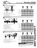 Предварительный просмотр 4 страницы Lightolier Baselyte-BSL26 Datasheet