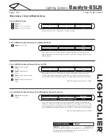 Предварительный просмотр 7 страницы Lightolier Baselyte-BSL26 Datasheet