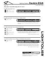 Предварительный просмотр 8 страницы Lightolier Baselyte-BSL26 Datasheet