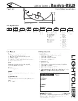 Lightolier Baselyte-BSL29 Datasheet preview