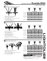 Предварительный просмотр 4 страницы Lightolier Baselyte-BSL4 Datasheet