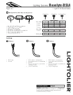 Предварительный просмотр 5 страницы Lightolier Baselyte-BSL4 Datasheet