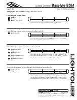 Предварительный просмотр 7 страницы Lightolier Baselyte-BSL4 Datasheet