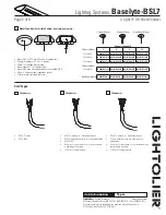 Предварительный просмотр 5 страницы Lightolier Baselyte-BSL7 Datasheet