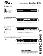 Предварительный просмотр 6 страницы Lightolier Baselyte-BSL7 Datasheet