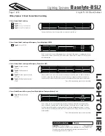 Предварительный просмотр 7 страницы Lightolier Baselyte-BSL7 Datasheet