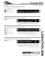 Предварительный просмотр 8 страницы Lightolier Baselyte-BSL7 Datasheet