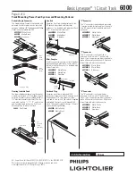 Preview for 4 page of Lightolier Basic Lytespan 6000 Specification