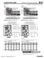 Предварительный просмотр 2 страницы Lightolier Calculite 8038 Specification