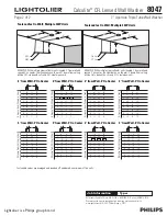 Preview for 2 page of Lightolier Calculite 8047 Specification