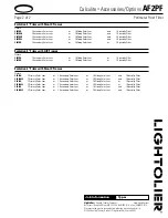 Preview for 2 page of Lightolier Calculite AF2PF Specification