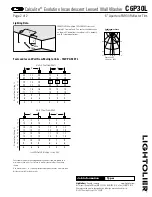 Предварительный просмотр 2 страницы Lightolier Calculite C6P30L Specification