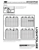 Preview for 2 page of Lightolier Calculite CLW7P56D Specification