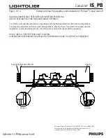 Предварительный просмотр 1 страницы Lightolier Calculite IS_PB Assembly and Assembly And Installation Manual